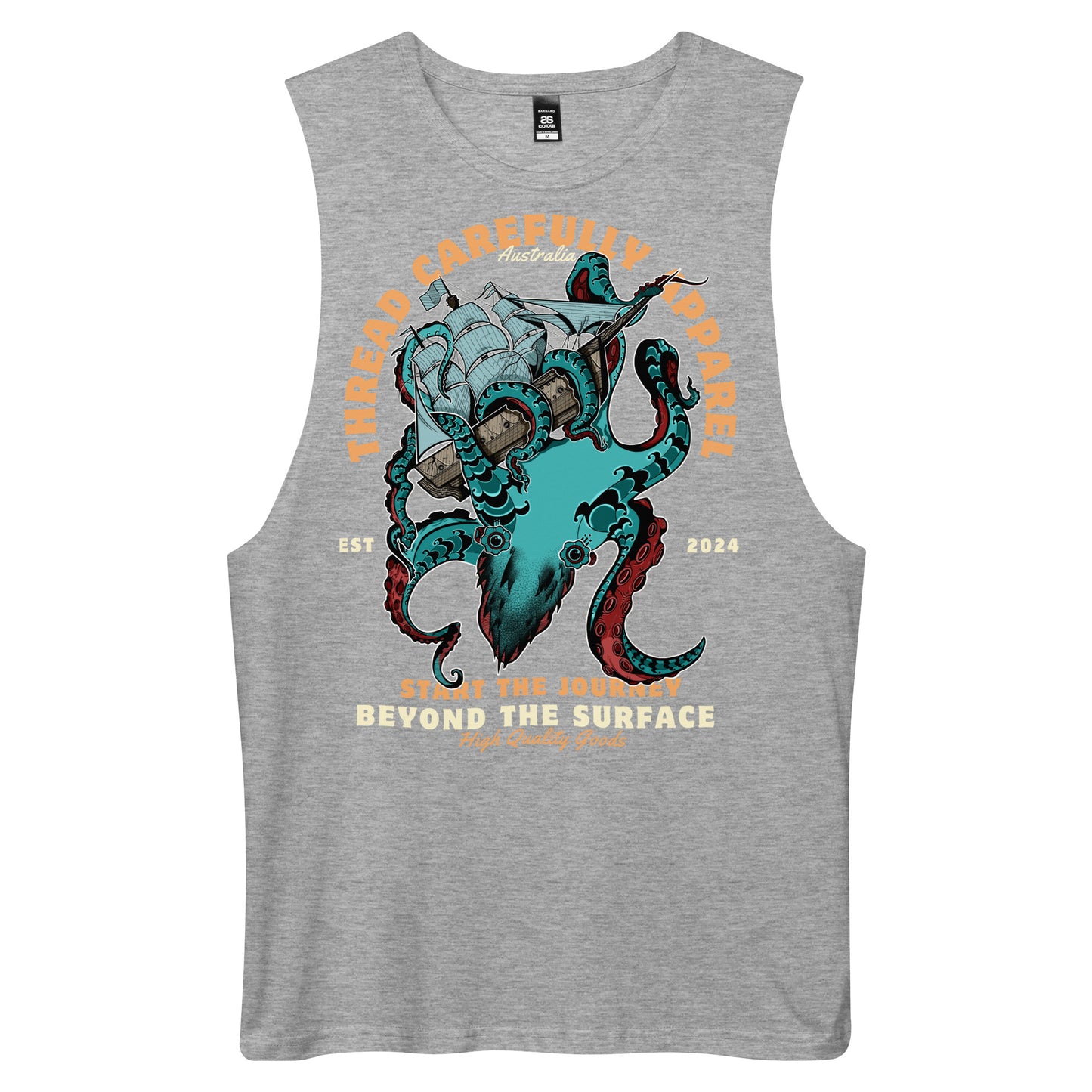 Kraken: Drop arm tank top