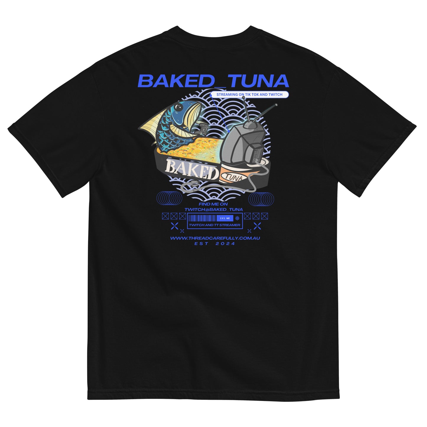 Baked Tuna Unisex heavyweight t-shirt | Thread Carefully