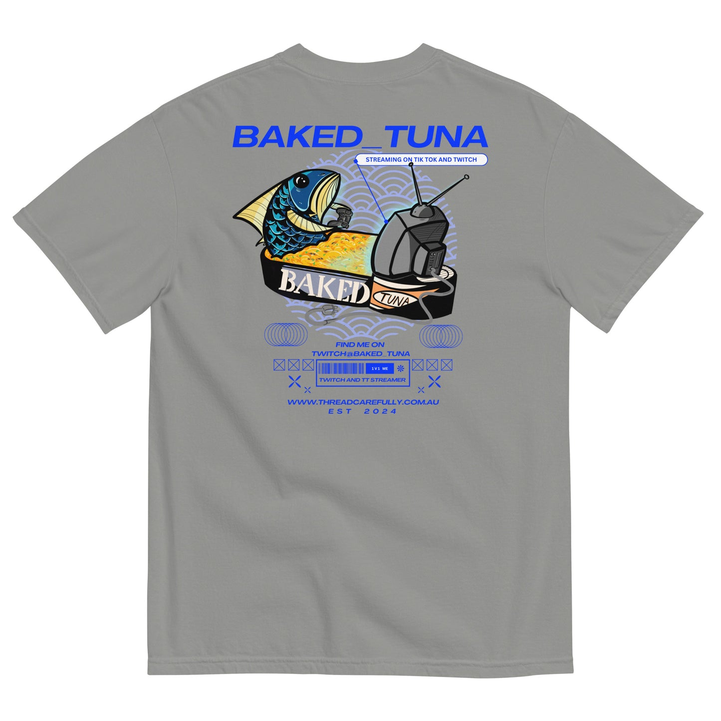 Baked Tuna Unisex heavyweight t-shirt | Thread Carefully