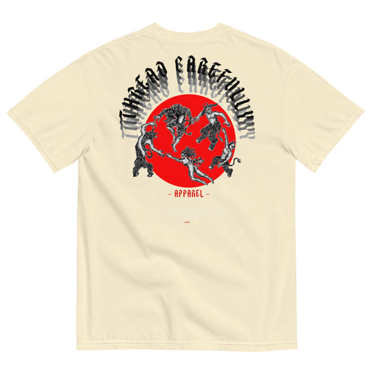 DANCE: Embroidered TC - Unisex garment-dyed heavyweight t-shirt