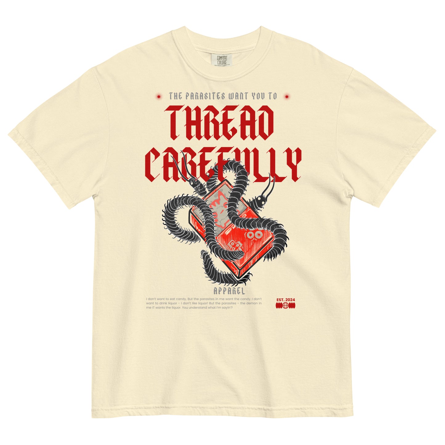 Centipede Game Boi: Unisex t-shirt