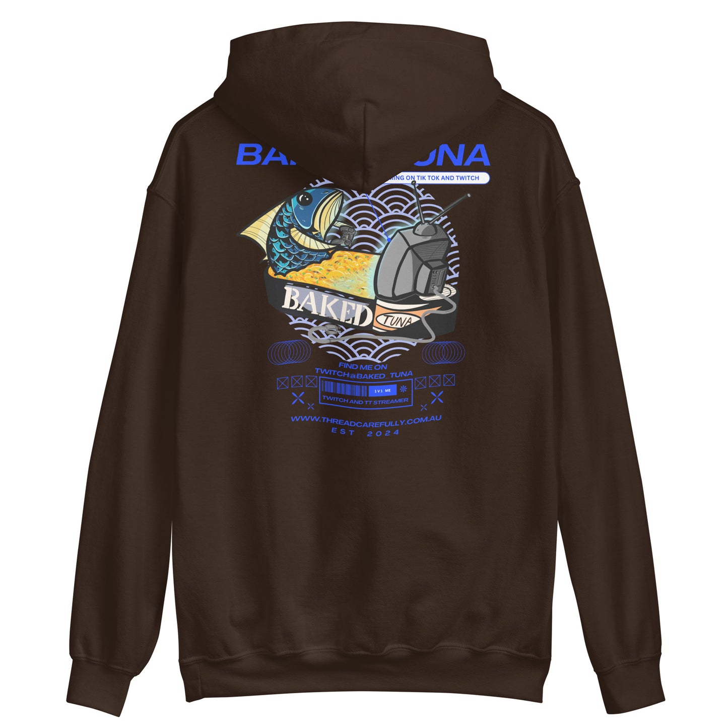 Baked Tuna Unisex Hoodie | Thread Carefully