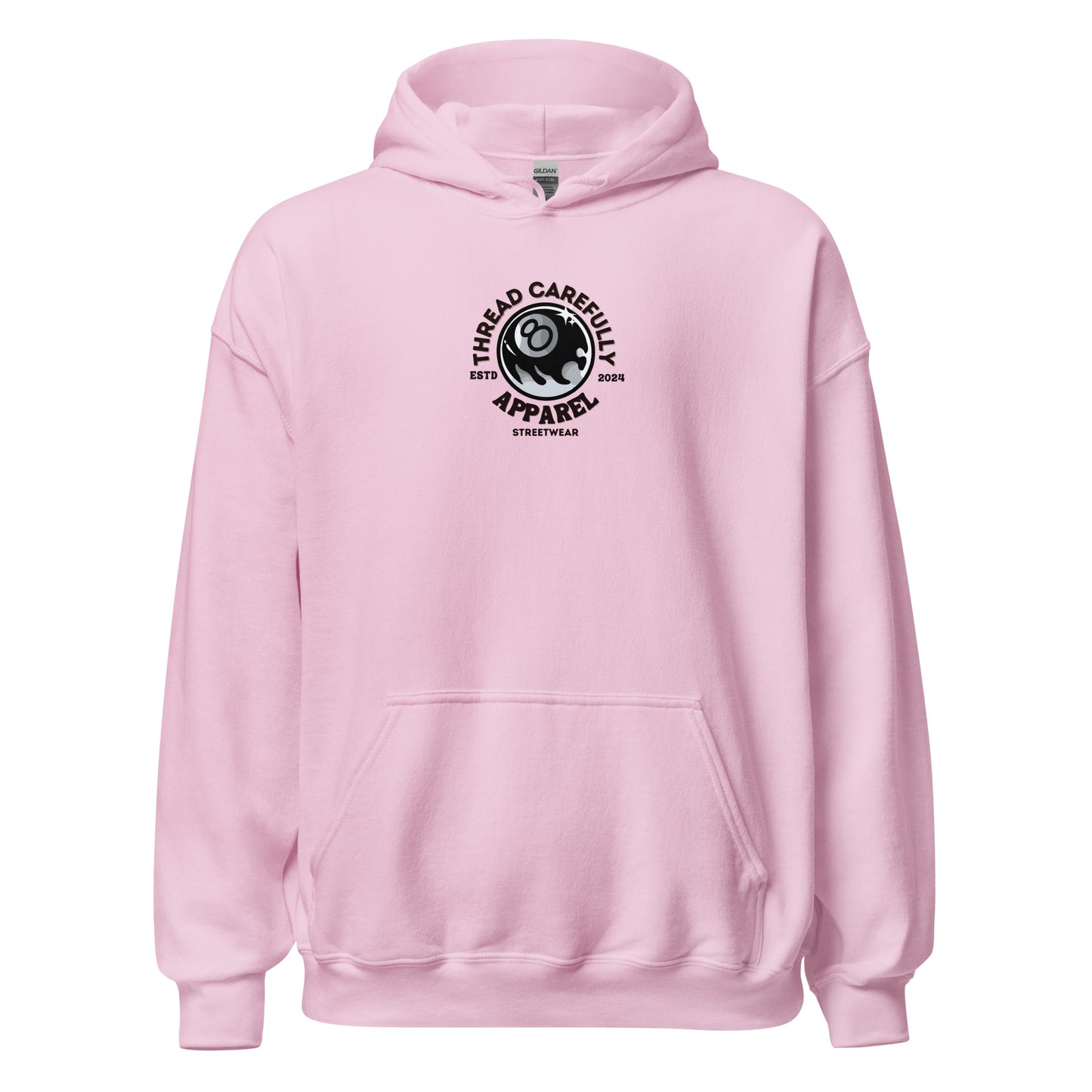 Chrysanthemum Collection: Orange Chrys-mum 8 ball - Hoodie