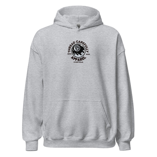 Chrysanthemum Collection: Orange Chrys-mum 8 ball - Hoodie