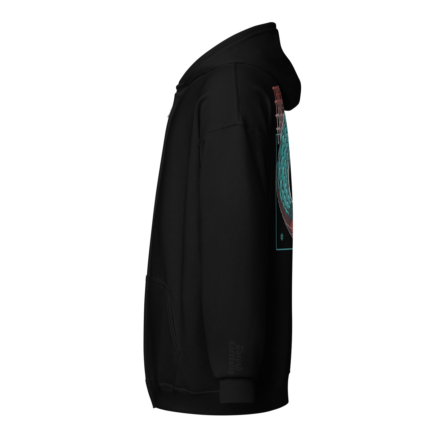 Endless Scales: heavy blend zip hoodie