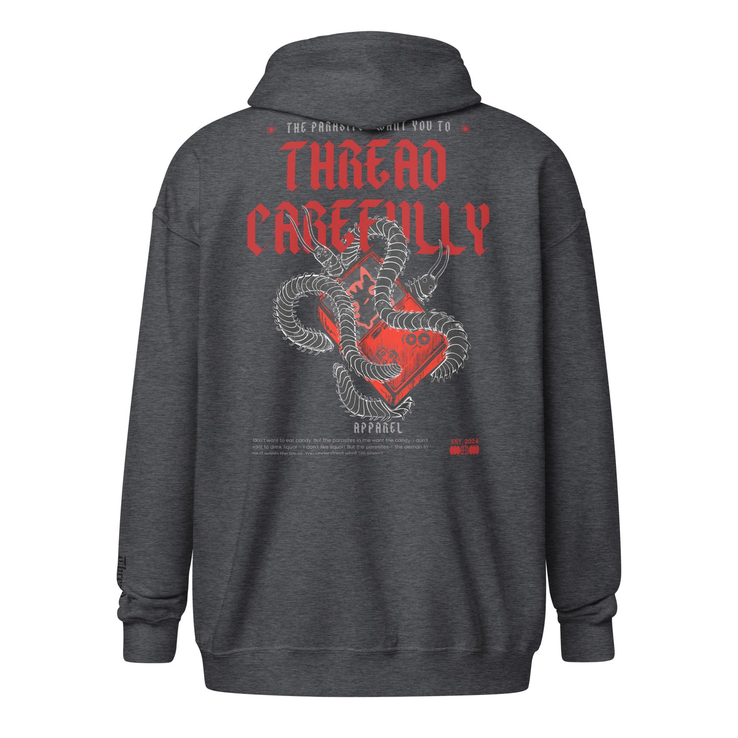Centipede Game Boi: heavy blend zip hoodie