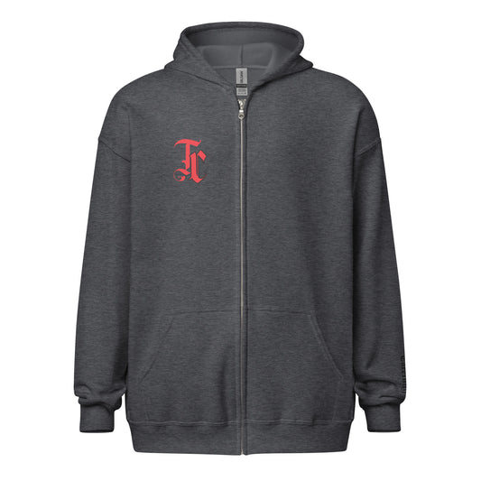 Endless Scales: heavy blend zip hoodie