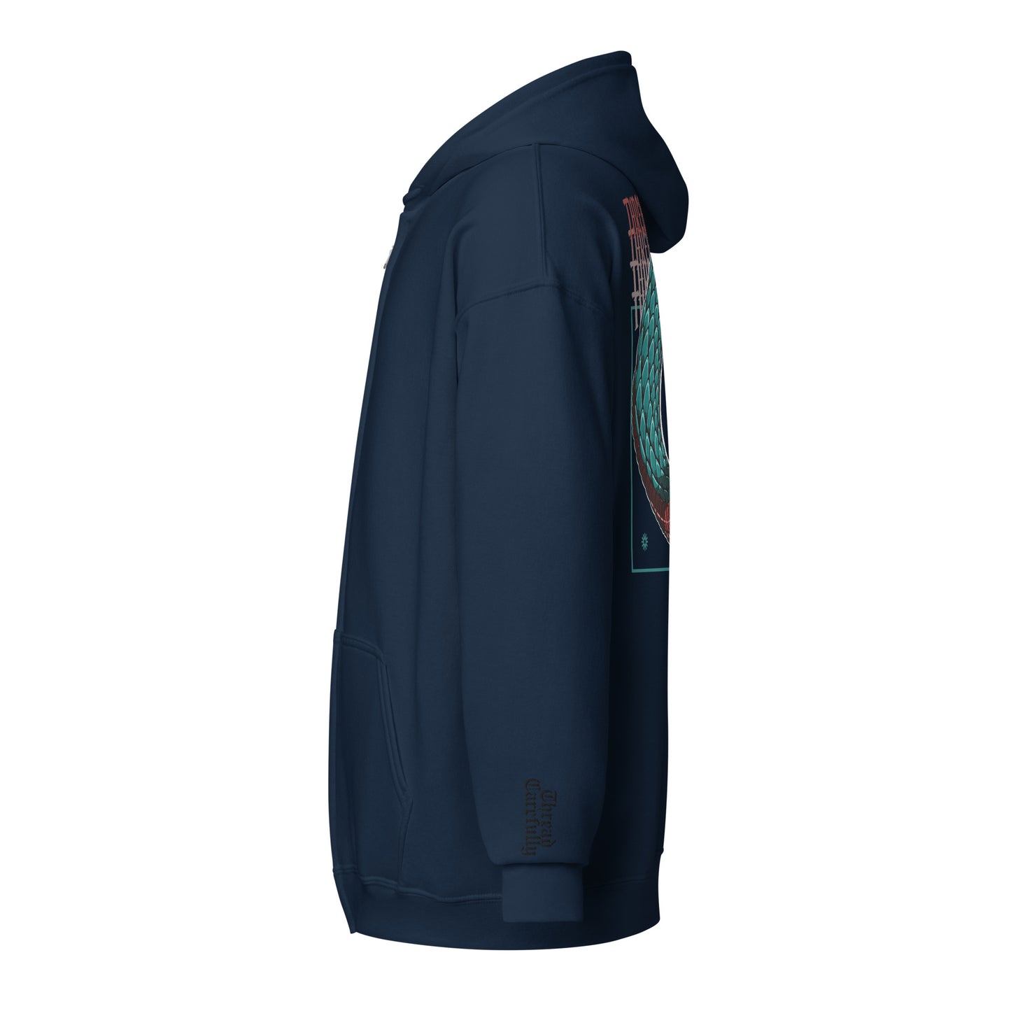 Endless Scales: heavy blend zip hoodie