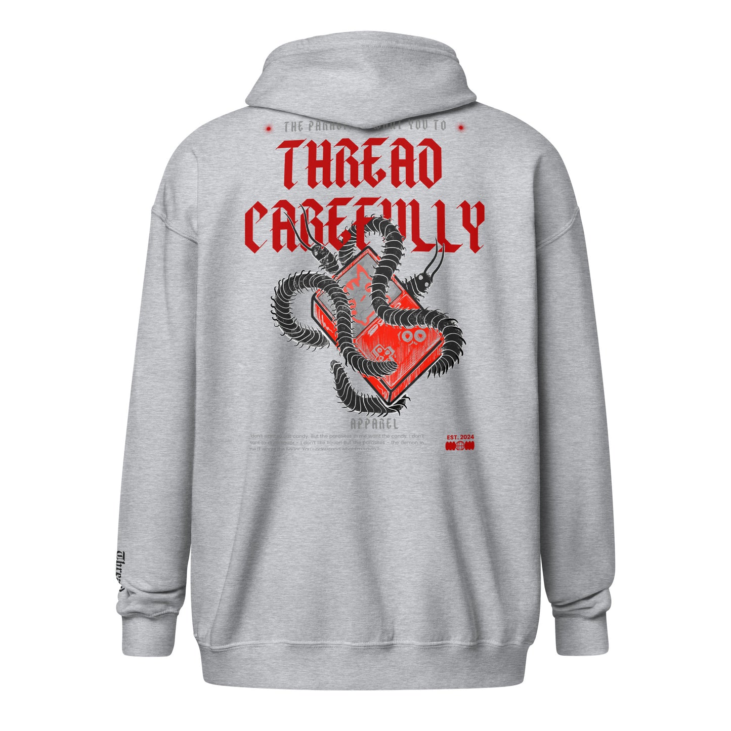 Centipede Game Boi: heavy blend zip hoodie