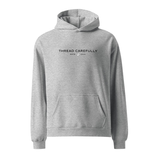 Chrysanthemum Collection: Orange Chrys-mum Dice - Unisex oversized hoodie