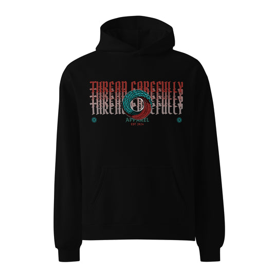 Escher Inspired Endless Scales: Premium Unisex Oversized Hoodie
