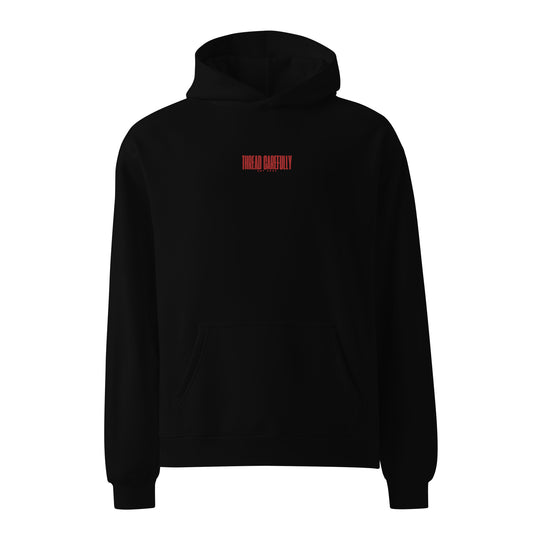 HNY Mask:  Embroidered Unisex oversized hoodie
