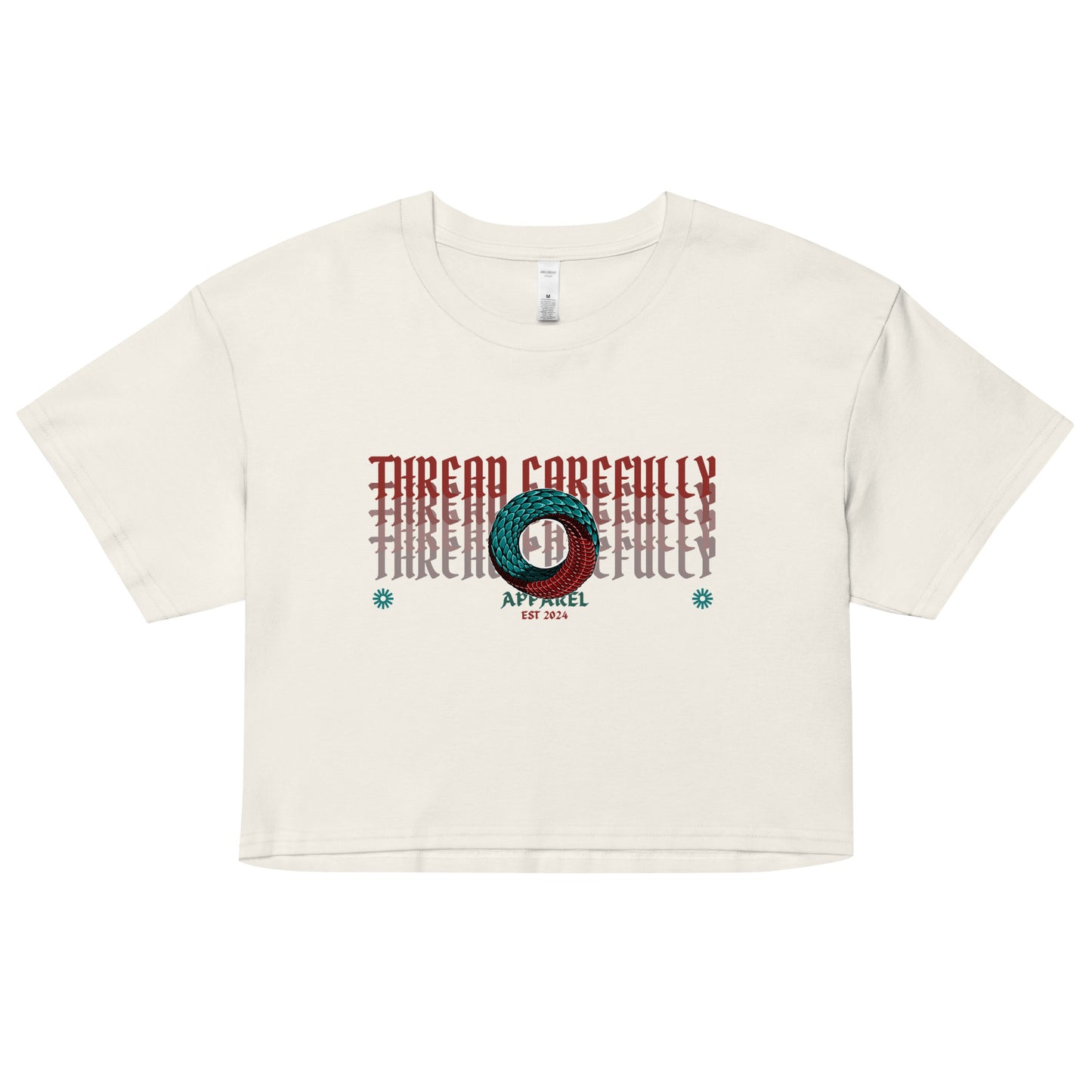 Endless scales: Women’s crop top