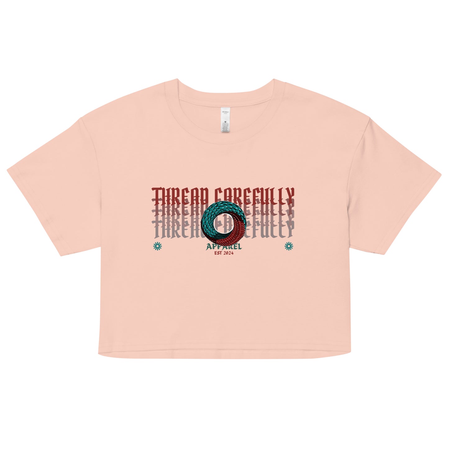 Endless scales: Women’s crop top