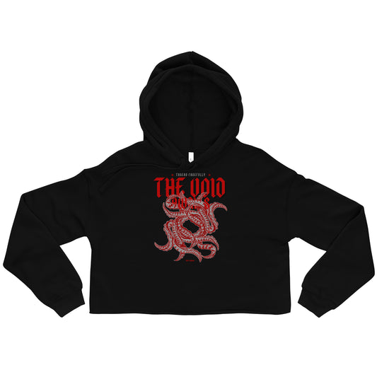The Void Awaits: Crop Hoodie