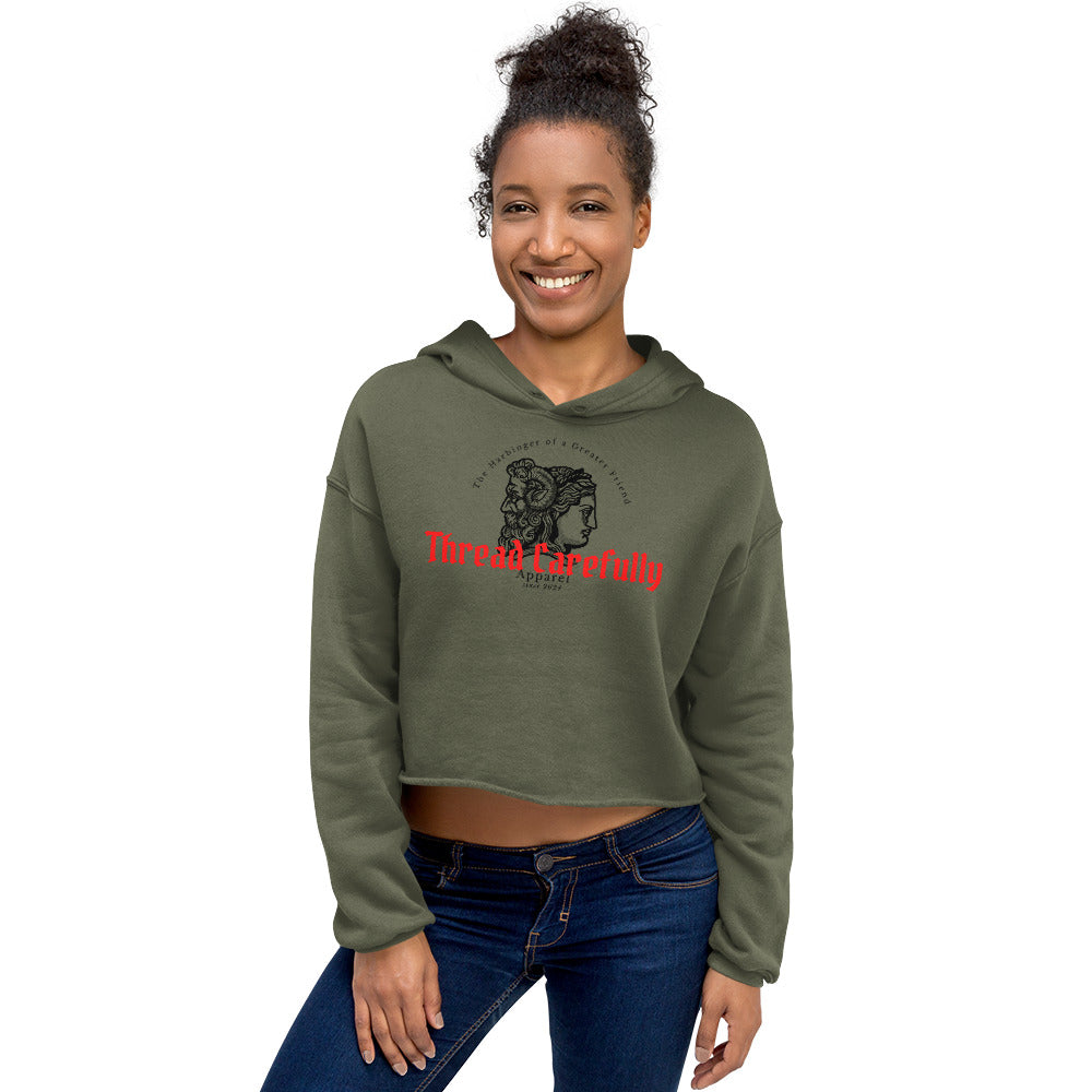 Janus: Crop Hoodie