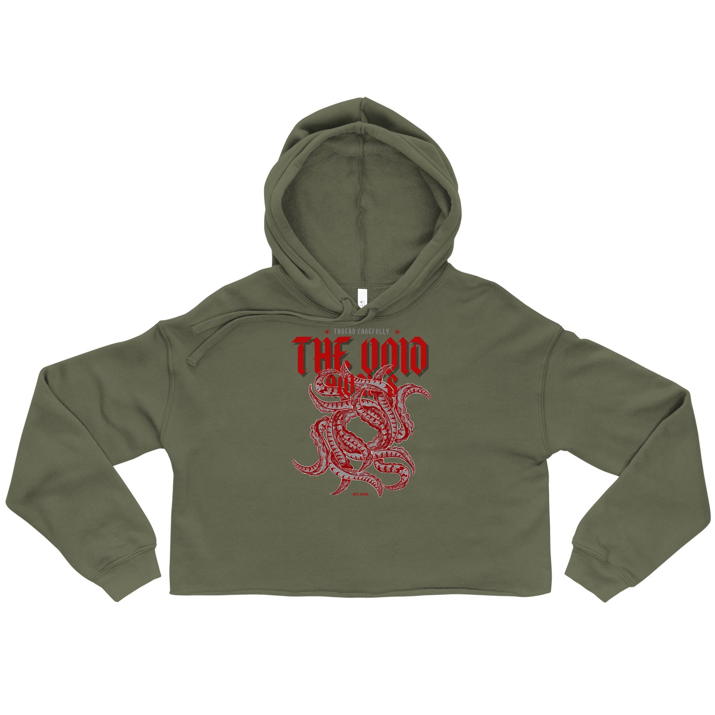 The Void Awaits: Crop Hoodie