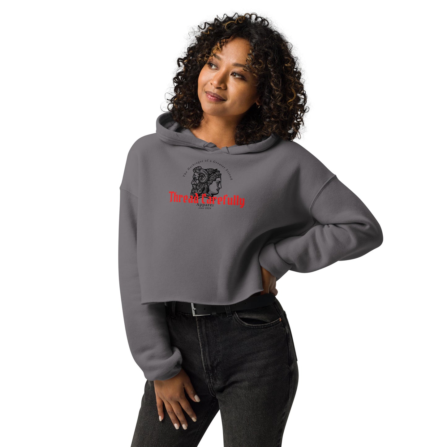 Janus: Crop Hoodie